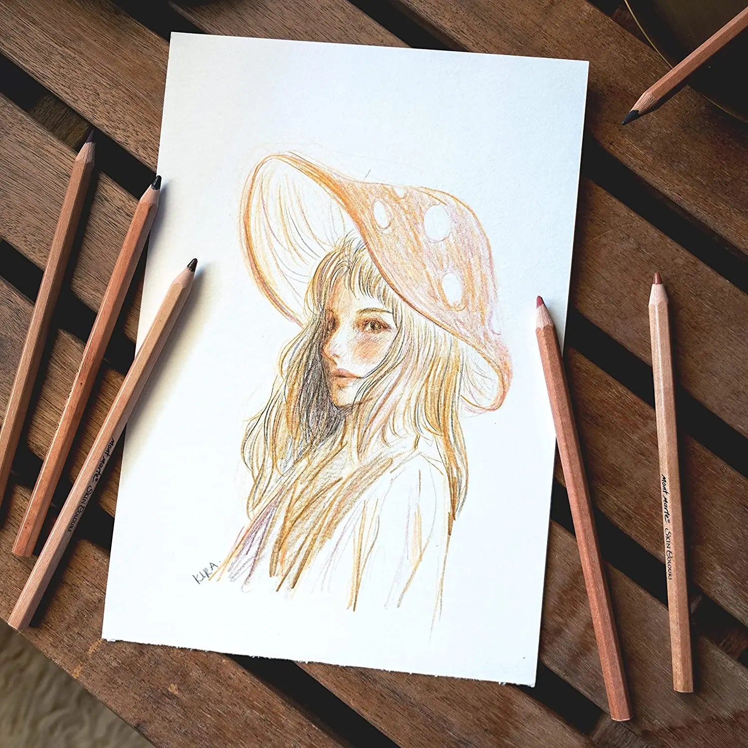 Mont Marte Signature Skin Colour Pencils Mont Marte